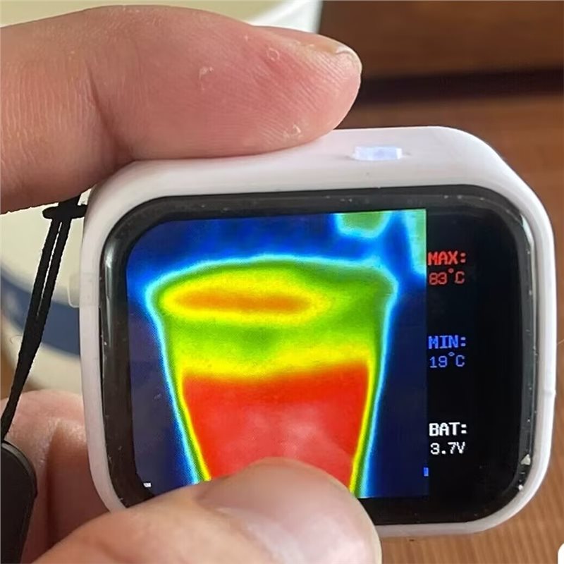 Underfloor Heating Thermal Detector - جهاز تصوير حراري صغير محمول بشاشة