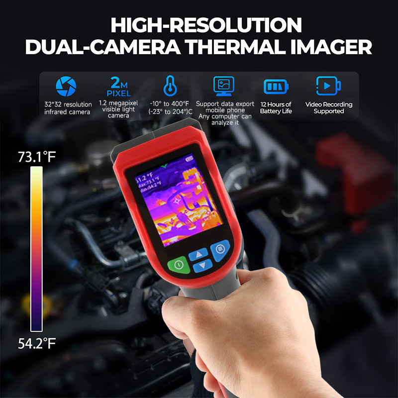 NOYAFA NF-521 كاميرا التصوير ا - مراجعة Nf 521 Thermal Imaging Camera وسعره
