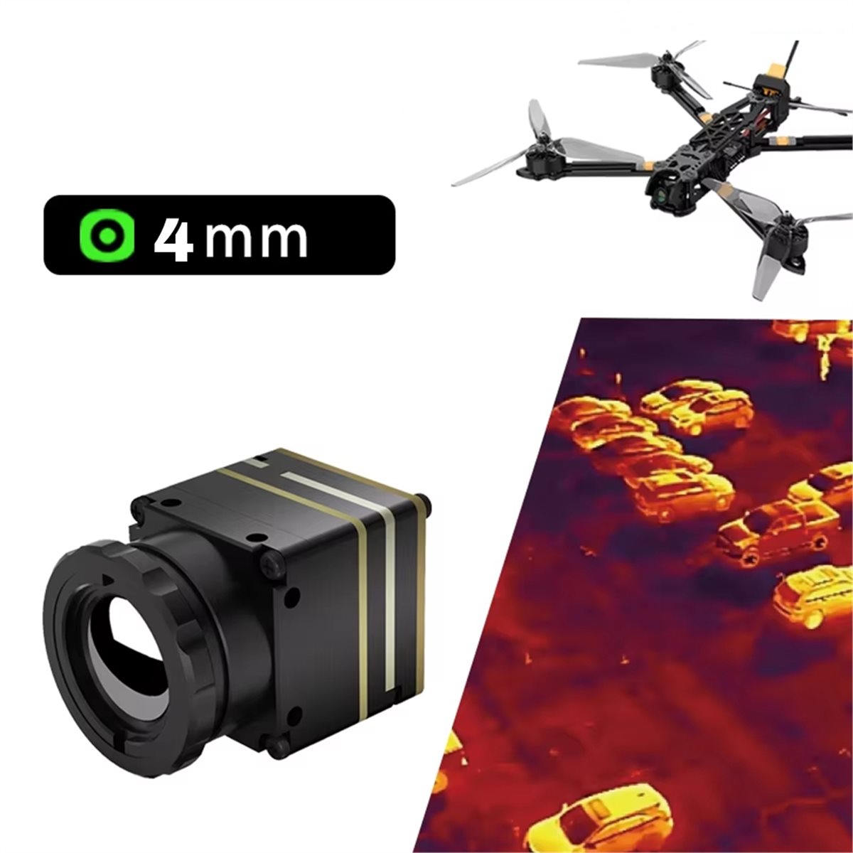 وحدة تصوير حراري بالأشعة تحت ا - مراجعة Thermal Imaging Camera 256X192 وسعره
