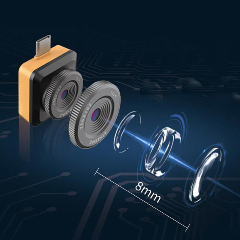 InfiRay T2S + كاميرا حرارية تع - مراجعة Infiray P2 Pro Macro Lens وسعره