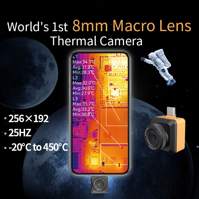 InfiRay T2S + كاميرا حرارية تع - مراجعة Infiray P2 Pro Macro Lens وسعره