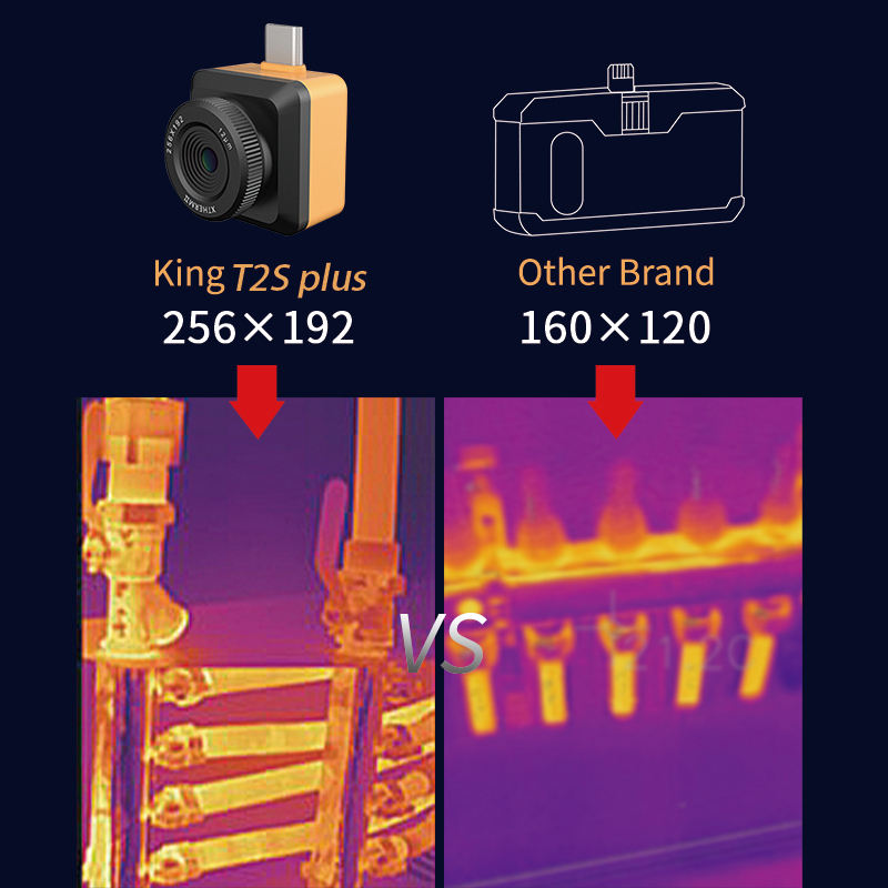 InfiRay T2S + كاميرا حرارية تع - مراجعة Infiray P2 Pro Macro Lens وسعره