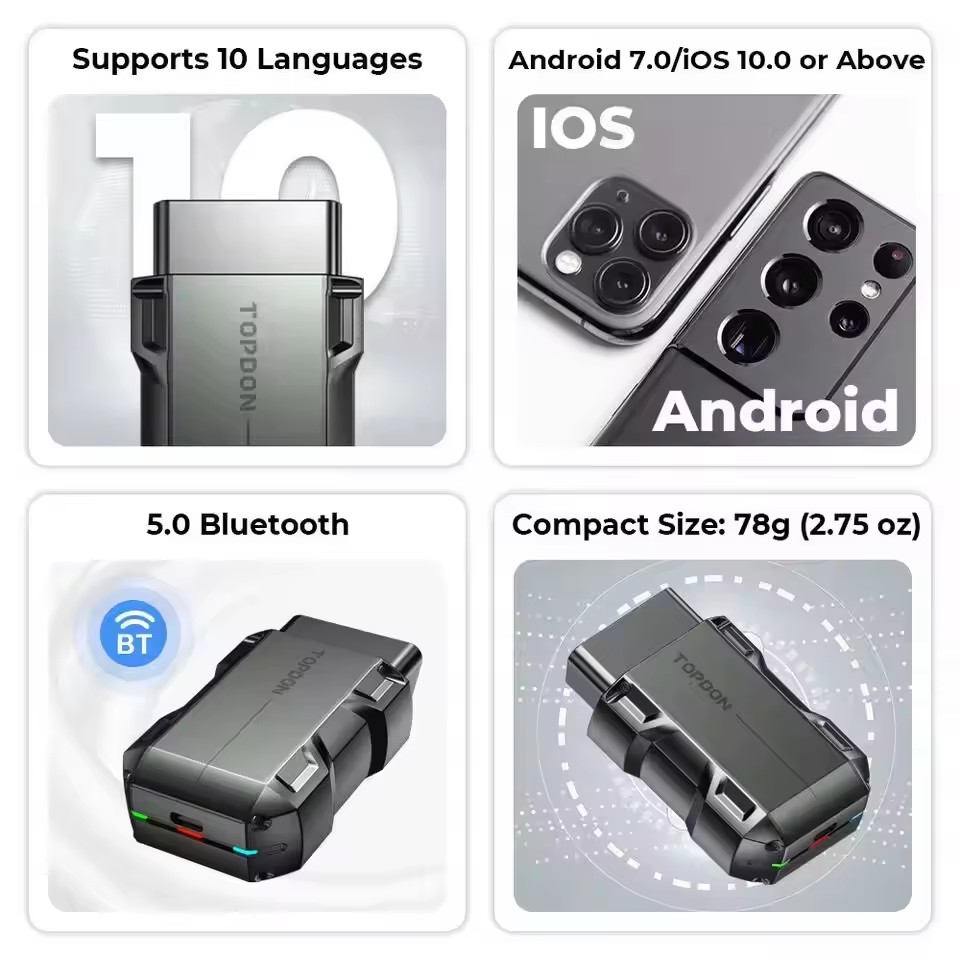 أداة التشخيص الجديدة TOPDON To - مراجعة Topdon Tc001 Thermal Camera وسعره