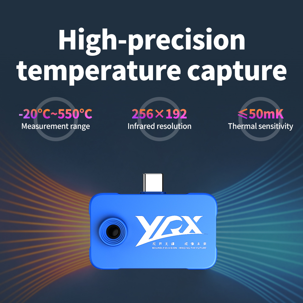 كاميرا حرارية بالأشعة تحت الحم - مراجعة Thermal Imaging Camera 256X192 وسعره